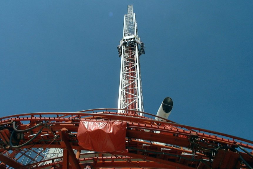 Big Shot Ride at The Stratosphere- Las Vegas 