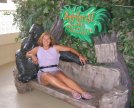 Rainforest Cafe Bench