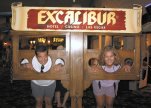 Jeff & Grisel at the Excalibur