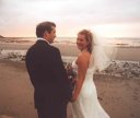 Jeff & Grisel at the beach