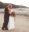 Jeff & Grisel at the beach