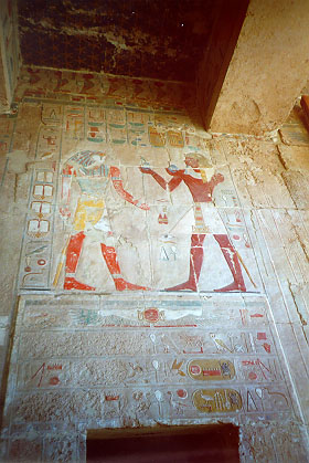 Re-Harakhty and Hatshepsut