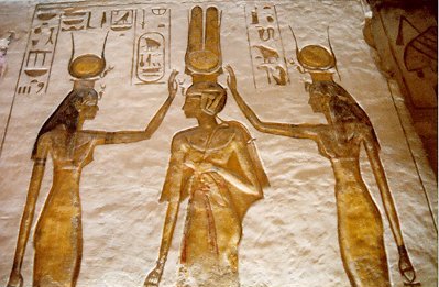 Hathor, Nefertari & Isis