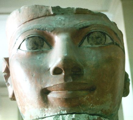 Head of a statue of Hatshepsut