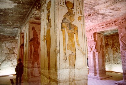 Inside Nefertari's Temple