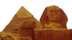 The Sphinx and Khafra's Pyramid