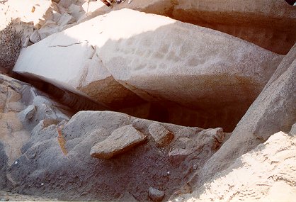 The unfinished obelisk