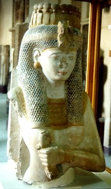 Limestone bust of Meritamun