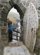 Island courtyard doorway