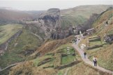 The two halves of Tintagel