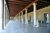 The colonnade of the Stoa of Attalus II