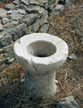 Delos latrine