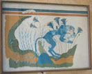Blue Monkey fresco