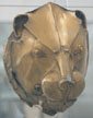 Lion's head gold rhyton