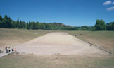 The stadium from the west