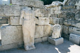 Statues in the Roman Agora
