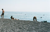 The beach of Aga Roumli