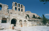 The south slope of the Acropolis