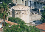 Tower of the Winds from the Acropolis