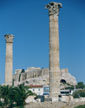 Columns framing the Acropolis