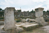 Monuments along the Lechaion Way
